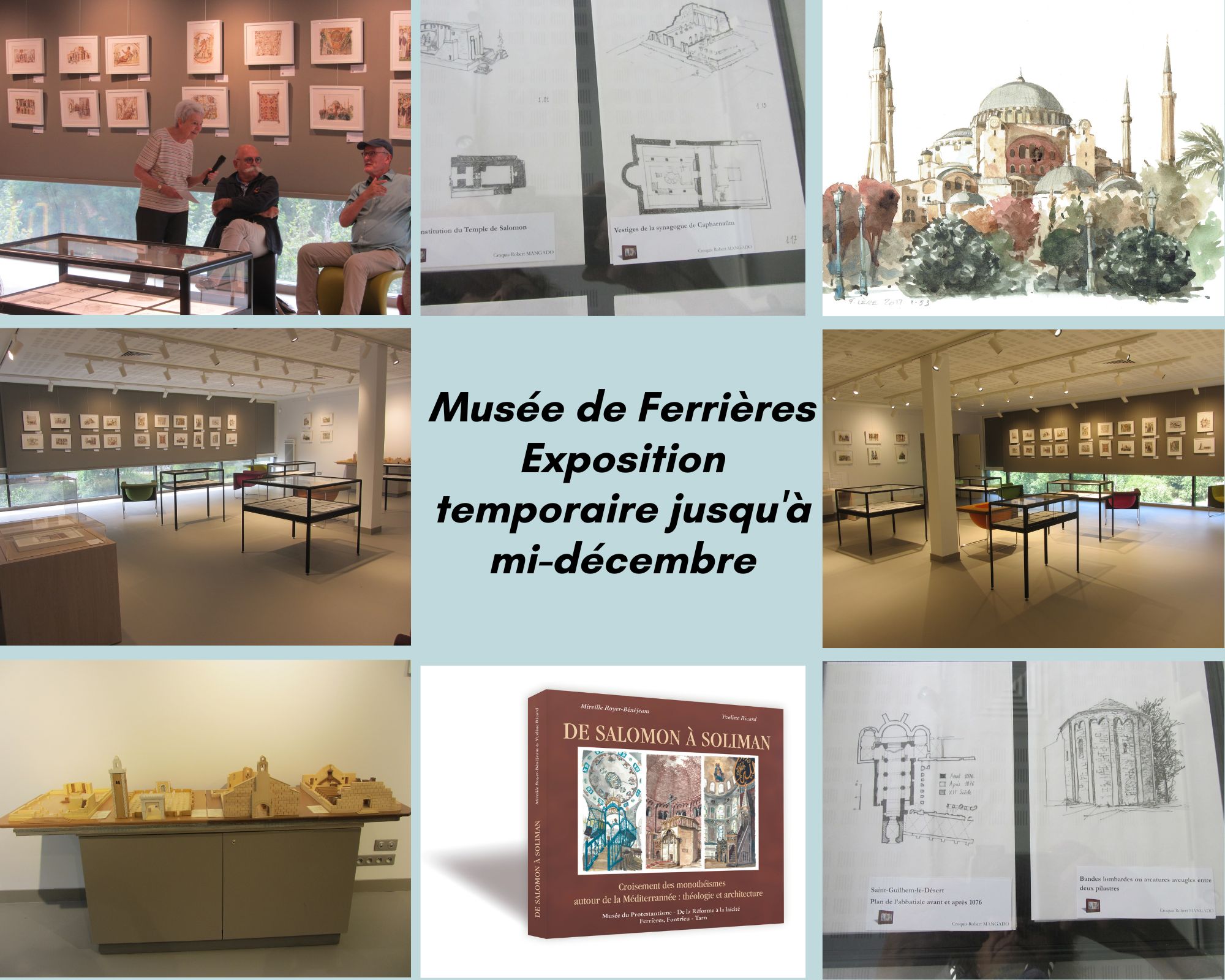 Exposition temporaire 3De Salomon à Soliman" au Musée de Ferrières Tarn