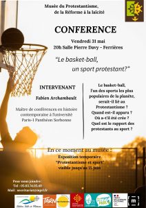 Conférence "Le basket-ball, un sport protestant?"